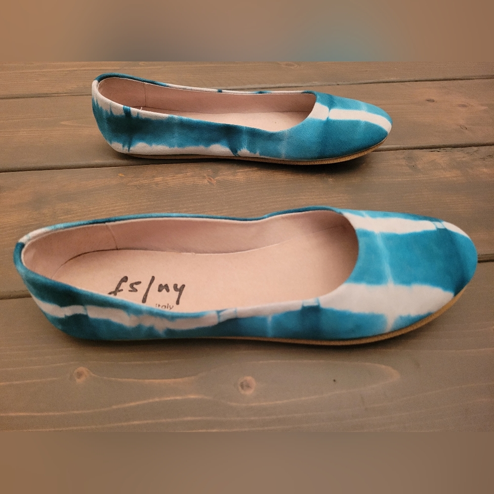 French Sole fs/ny suede ballet flats size 8.5